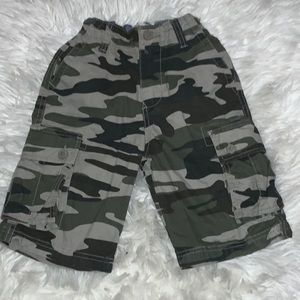 Boys camo shorts